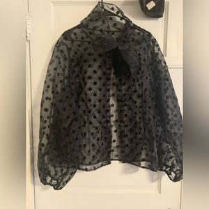 Sheer blouse